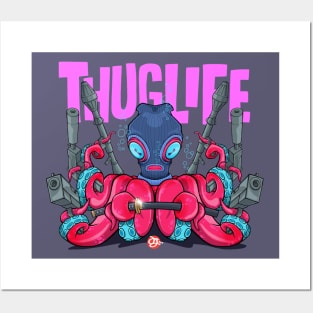 Octopus Thug Posters and Art